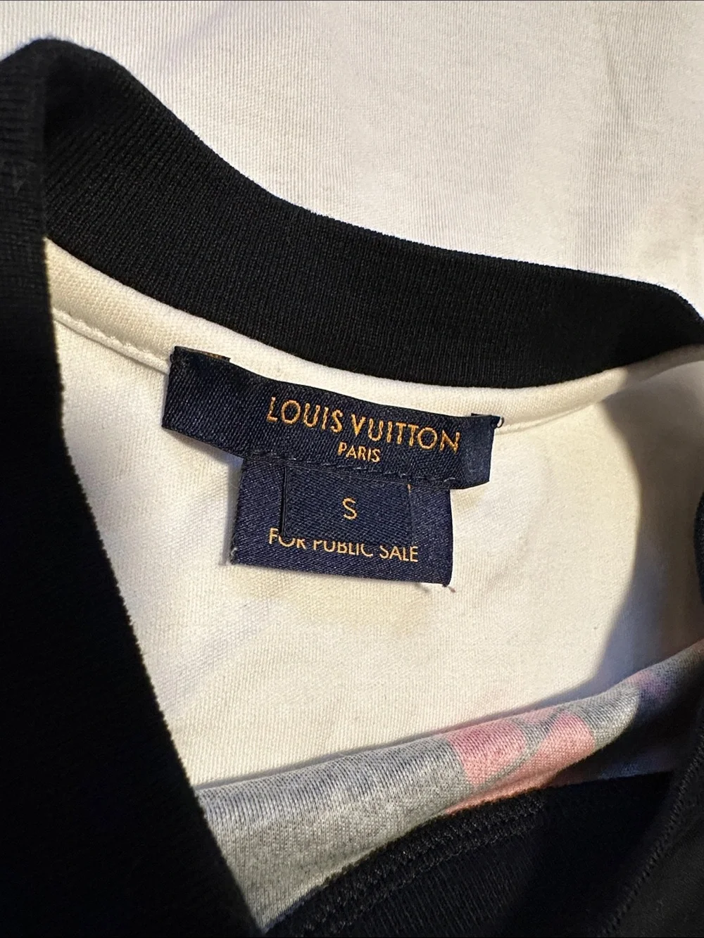 Louis Vuitton 2019 'Caeda Pompidou Souvenir' Cotton T-Shirt size S